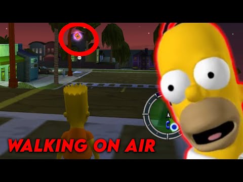 WALKING ON AIR In The Simpsons Hit & Run