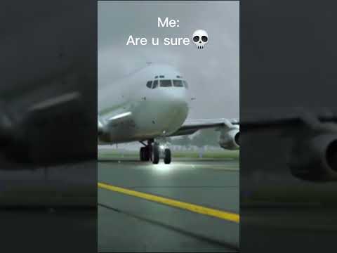 "Its not that safe" #avaition #airplane #shorts #memes #youtube