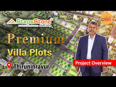 CMDA Approved | Premium Villa Plots | Stepsstone | Thirunindravur, Chennai