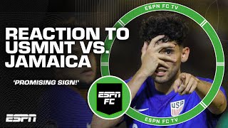 A PROMISING SIGN 🗣️ Herc on USMNT's win over Jamaica in Nations League | ESPN FC