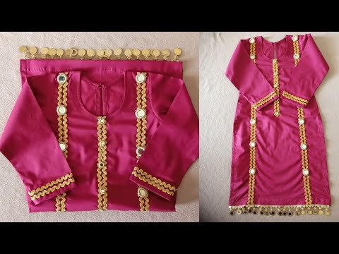 New Kurti Design 2024 Cutting and Stitching || Kurti Cutting and Stitching