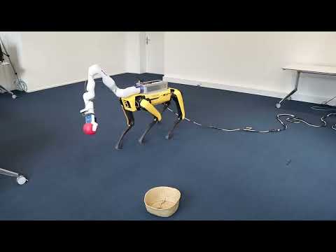 Go Fetch! Boston Dynamics Spot With Robot Arm