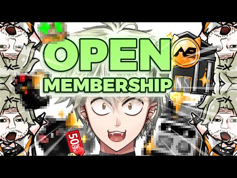 AVE OPEN MEMBERSHIPPPP!!!!! 💸💸 (and some surprise 👀)