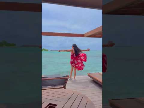 Romantic Maldives water villa honeymoon | Paradise Island Villa Nautika #couple #travel #vacation