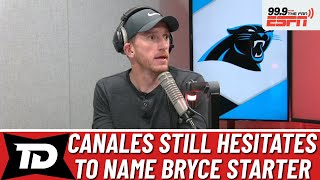 Carolina Panthers head coach Dave Canales refuses to name Bryce Young starter