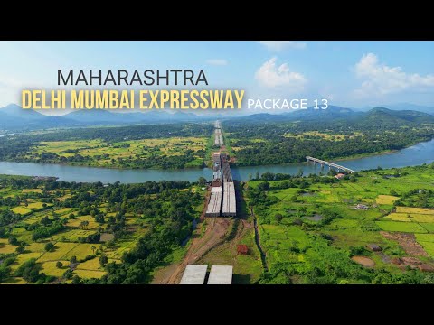 Delhi Mumbai Expressway Maharashtra update|| vadodara Virar Package 13 Progress #mumbai