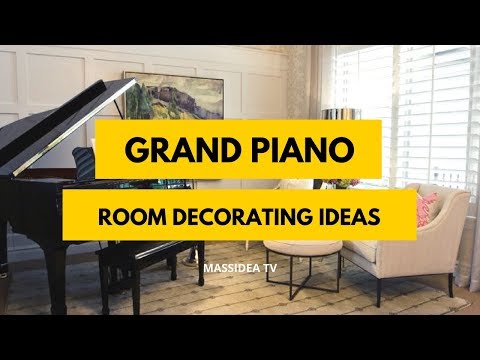 70+ Relaxing Grand Piano Room Decorating Ideas