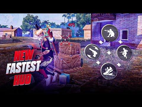 TOP 3 BEST CUSTOM HUD FREE FIRE 3 FINGER CLAW | BETTER THAN PC PLAYERS | THREE FINGER CUSTOM HUD