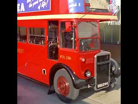 Double-Decker Safety Test (1957) #shorts #oldisgold  #engineering #interesting #oddlysatisfying