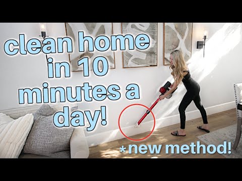 *GENIUS* New 3 Step Method for a Clean Home in 10 MINUTES A DAY!