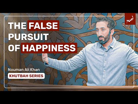 Happiness Is A By-Product Of Living With Purpose | Khutbah by Nouman Ali Khan | Detroit, USA