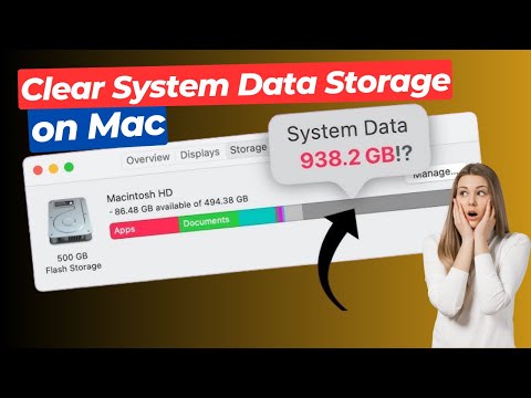 How to Clear System Data Storage on Mac - macOS Sequoia