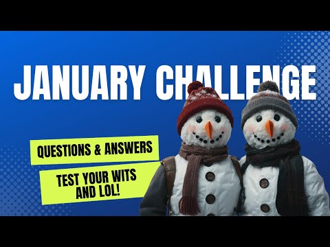 📅❓ January Questions & Answers Quiz Challenge! Test Your Wits and LOL! 🤔🤣