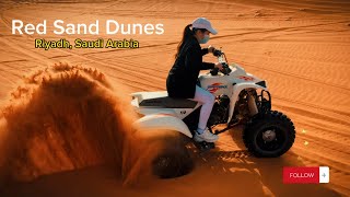 You must Experience the Red Sand Dunes of Riyadh, Saudi Arabia