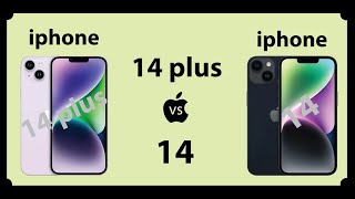 Apple iphone 14 plus vs iphone 14 comparison and specification