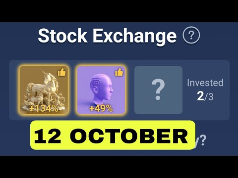 X Empire Daily Investment Funds 12 October | X Empire Daily Combo | Musk Empire Today Combo Cards