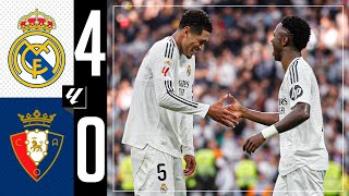 HIGHLIGHTS | Real Madrid 4-0 Osasuna | LaLiga 2024/25