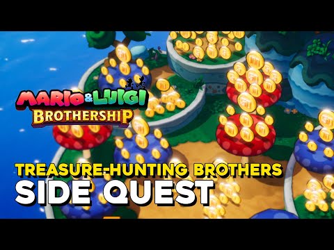 Mario & Luigi Brothership How To Get Platinum Medallion (Treasure-Hunting Brothers Side Quest)