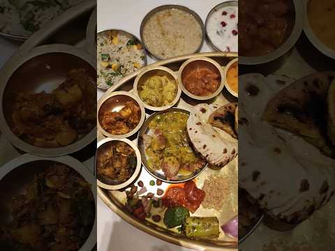 Rajasthani Thali|Gujarathi Thali|Rasotsav special royal thali #food #rajasthani