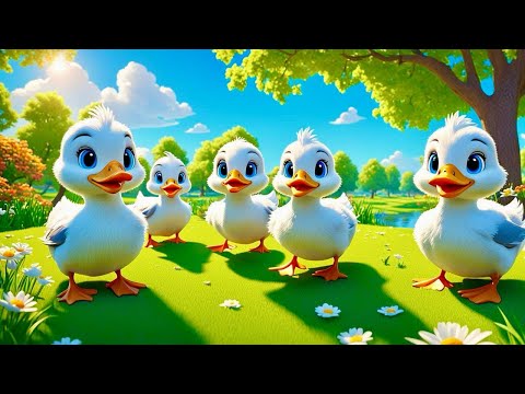 Five Little Ducks | Fun Counting Song for Kids | Nursery Rhymes & Kids Songs