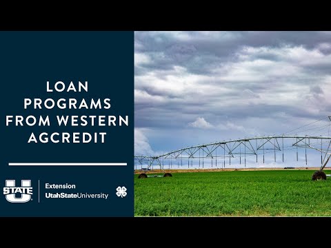 Loan Programs from Western AgCredit