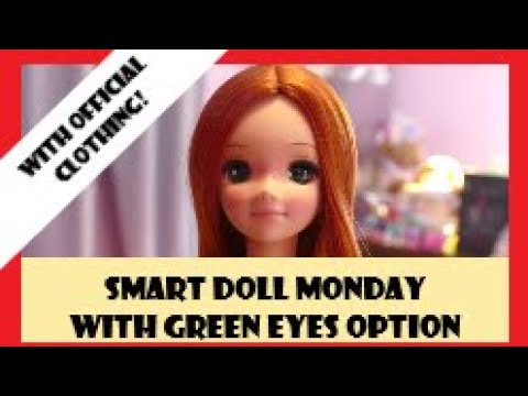 Smart Doll Monday with Smart Doll Eye change and Official Smart Doll Clothes Opening and Review