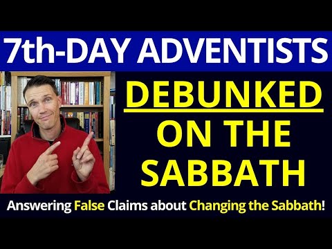 Catholic Church Admits they Changed the Sabbath?? (NOPE! 7th Day Adventists DEBUNKED)