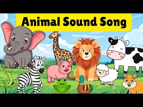 Animal Sounds Song A1 | Guess the Animal sound | Kids Tv Education