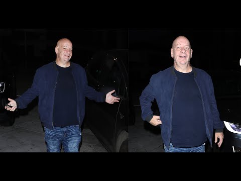 Comedian Jeff Ross Dines Out At Craig's Restaurant With A Friend in West Hollywood!