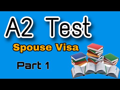 A2 Grade 3 Test, Spouse Visa (Part 1) | A2 English Test Extension Visa UK 2023