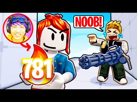 PRETENDING To Be A NOOB In ROBLOX RIVALS!? (TROLLING MY BEST FRIEND!)