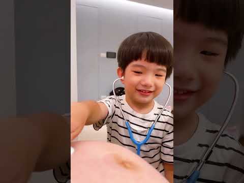 聽到寶寶的聲音了！我是安安小醫生 #寶寶 #懷孕 #baby #親子 #cute #可愛い #小孩