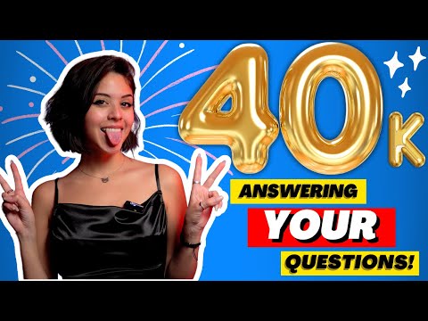 We FINALLY Hit 40,000 SUBSCRIBERS! | CELEBRATING with a Q&A