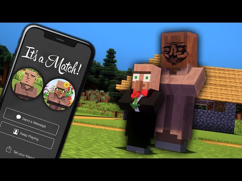 Swiping in Minecraft: Villager Gets Catfished!