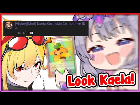 [ENG SUB/Hololive] Biboo starts acting like a kid the moment Kaela shows up