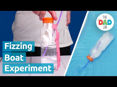 Make a Baking Soda & Vinegar Powered Boat | Fun Science Experiment