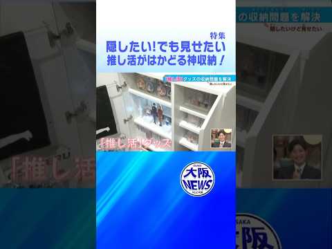 【推し活】アクスタ•ペンライト•うちわも楽々収納❗️#OSHITER 開発の舞台裏