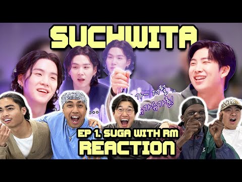 OUR FIRST TIME WATCHING SUCHWITA | SUGA with RM