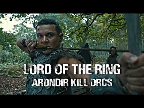 Arondir kill orcs The Lord Of The Rings The Rings Of Power Season 2 episode 3