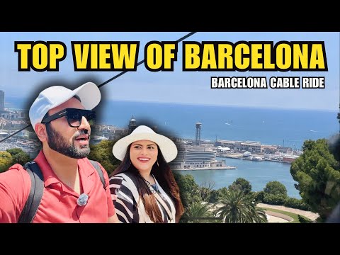 Barcelona TOP View ❤️ | Amazing Barcelona City View From The TOP | Spain Travel Series