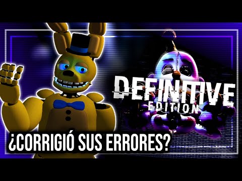 PROBAMOS FNAF Sister Location Definitive Edition Y ES EXELENTE! Pero.... ¿Ha Mejorado?