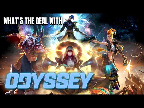 What's the deal with League of Legends: Odyssey? || skin line review