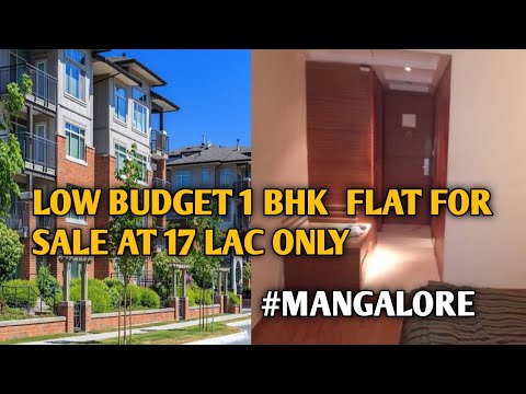 URGENT SALE🏠 1 BHK FLAT FOR  SALE  AT ONLY  17 LAC |MANGALORE CITY|#flat #flatforsale #lowbudget