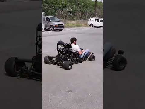 100HP Go-Kart Test Ride