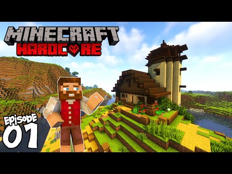 A BRAND NEW Start in Hardcore Minecraft 1.19 Survival Let's Play Episode 1