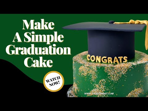 How To Make A Simple Graduation Cake