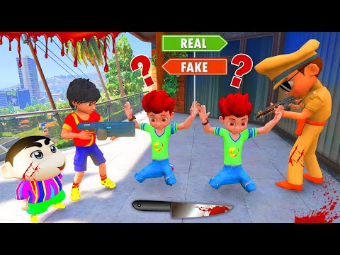 Little Singham Fake Kicko Vs Real Kicko In Gta 5 | Little Singham Cartoon | Gta 5 Gameplay