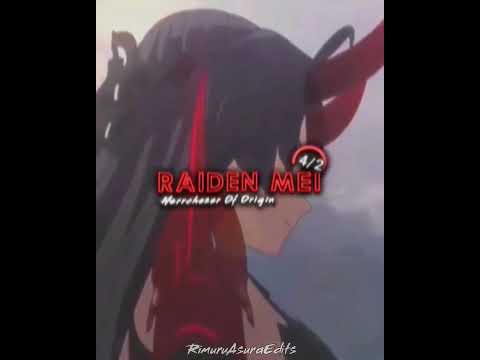 Raiden Mei-VS-Elysia || #anime #edit #honkaiimpact3 #shorts #hoyoverse