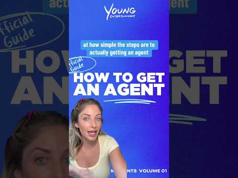 Want to take the next step in your acting career? Here's how to get an agent #shorts