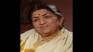 Lata Mangeshkar rare interview #shorts